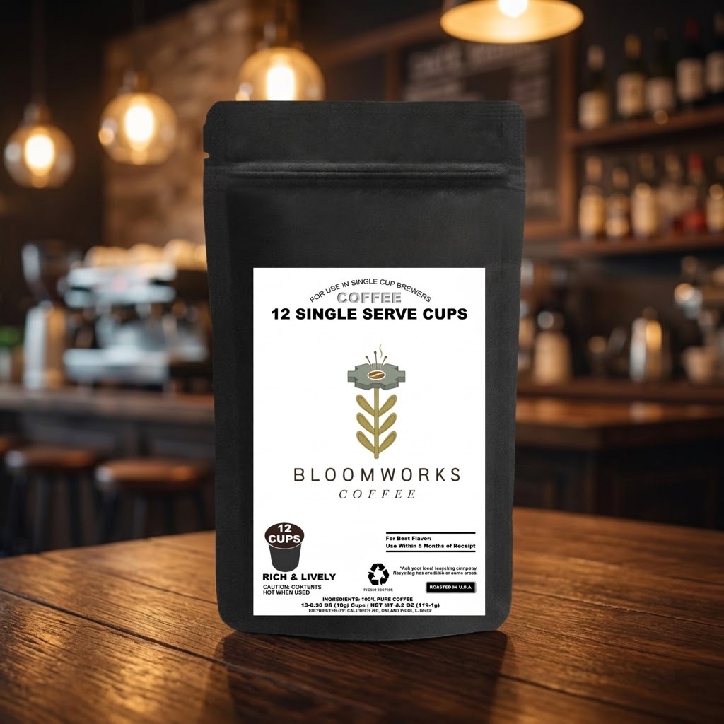 12 Pack Single Serve Coffee Capsules