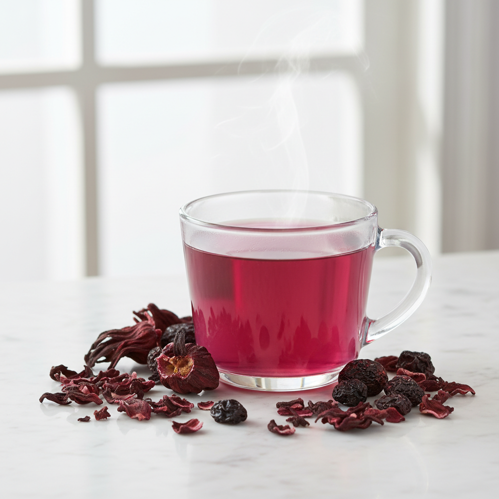 Hibiscus Berry Tea lifestyle